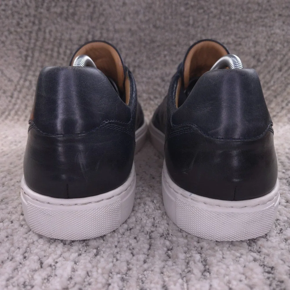 Magnanni Sneakers Mens Size 11 Elonso Perforated Leather Shoes Lace Up Trainers